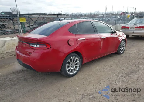 2014 Dodge Dart Limited from USA, damaged, VIN 1C3CDFCB5ED721226
